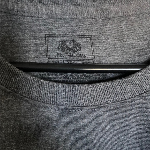 Men’s grey 3XL pocket shirt worn once EUC - Picture 2 of 3